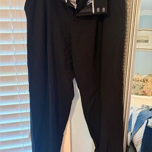 Alice + Olivia Black Relaxed Trousers